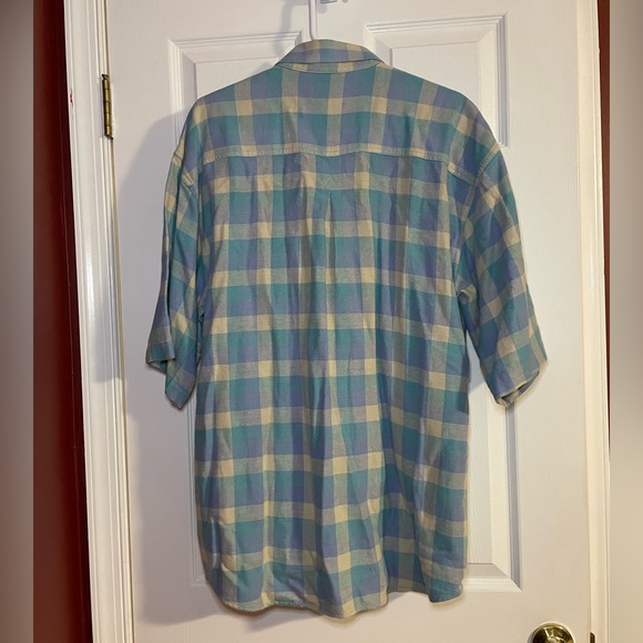 🆑🎉LAST CHANCE!!🎉 Mens Short Sleeve Button Down Shirt - Picture 5 of 5